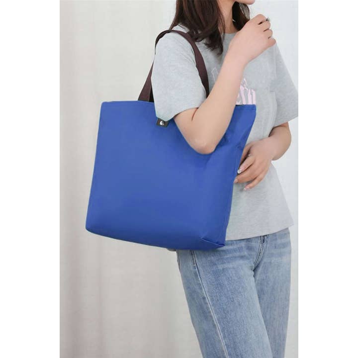 42POPS - Wholesale Tote Bag - Women's - ..SI-26509 Large Capacity Foldable Oxford Tote Bag