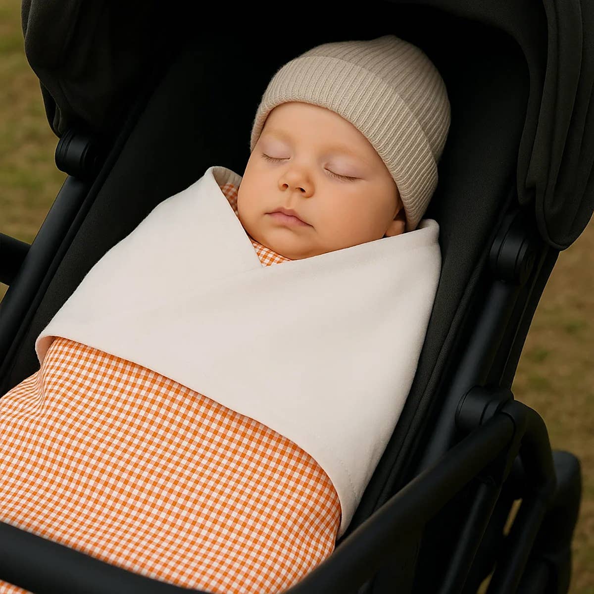 PAPATE - Wholesale Bedding Blanket - Kids & Baby - Organic Cotton Fleece Blanket -  Vichy4