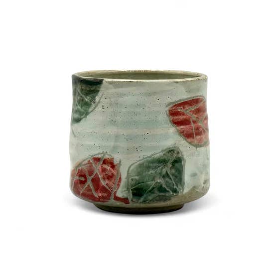 Inoue Tea - Vente Tasse à café/thé - Kohiki Kinohe Mino-yaki Yunomi beige de Kimura - Tasse à thé japonaise5