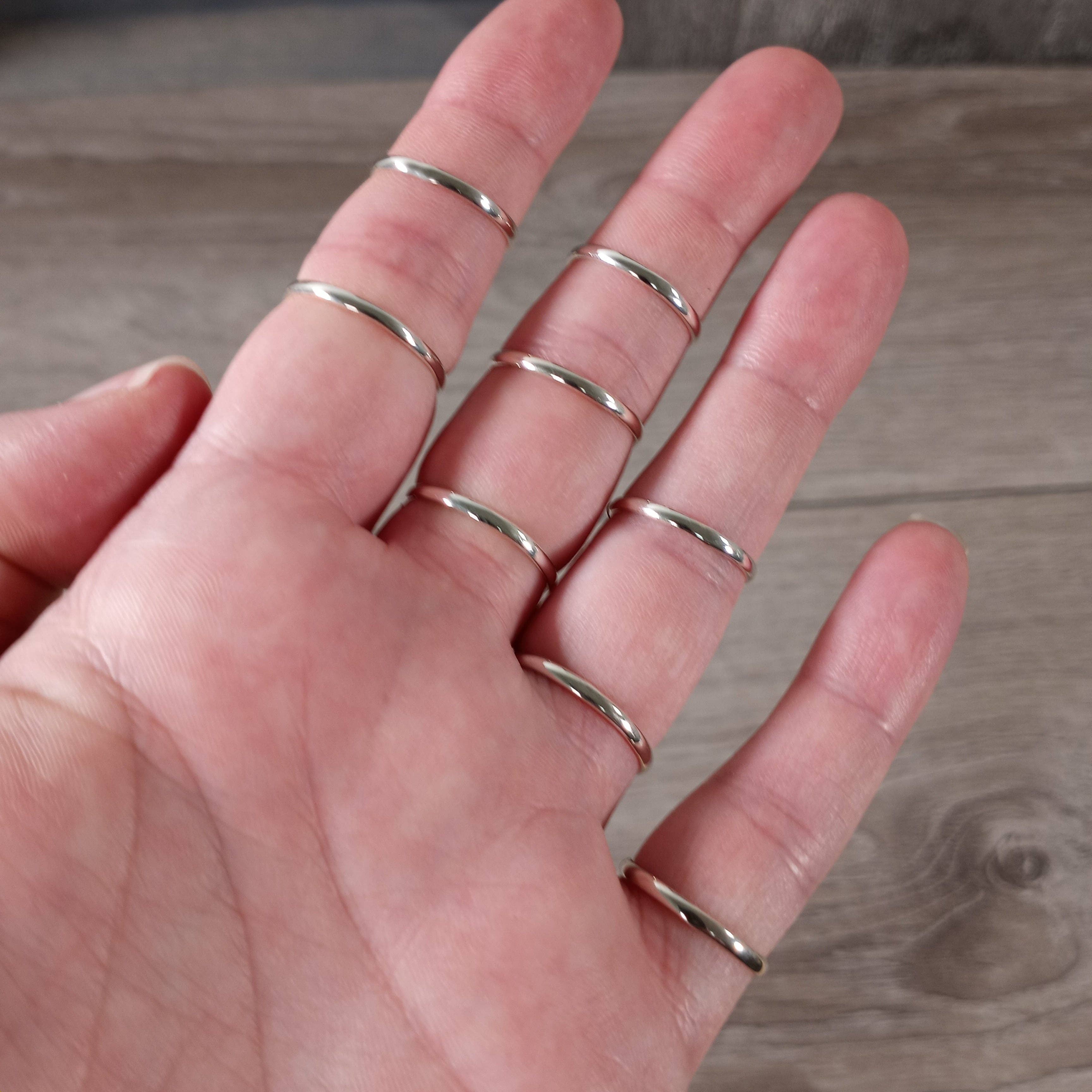 Keystone Crystals - Wholesale Single Stone/Solitaire Ring - Gemstone Sterling Silver 925 Ring Boho Timeless Look5