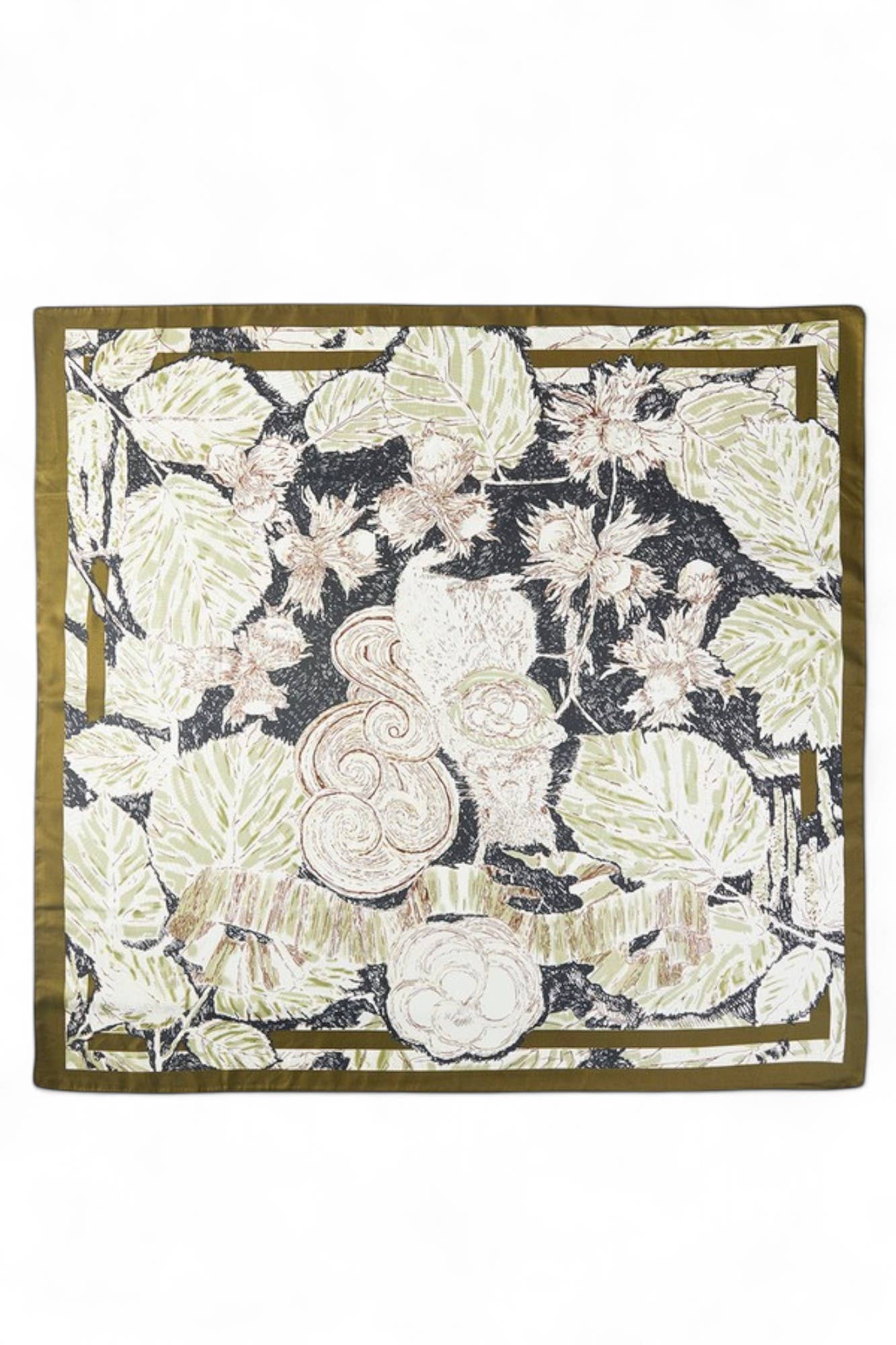 Artini Accessories - Wholesale Scarf - Women's - Floral Printed Silky Square Scarf8