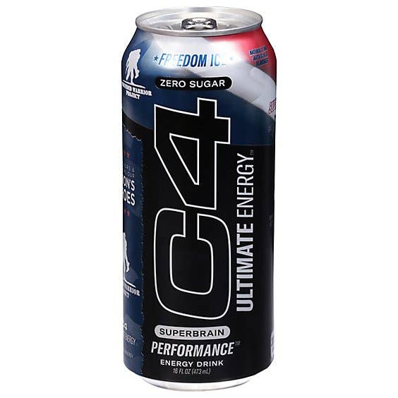 L&F Universal Goods - Wholesale Sports/Energy Drink - C4 Ultimate Freedom Ice 12/16OZ