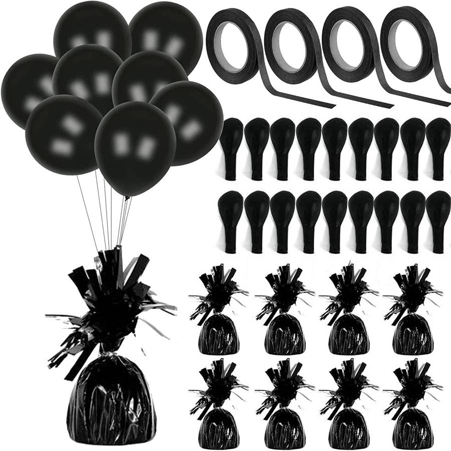 Mini Balloon Stick Cake Toppers (5ct)