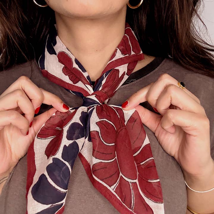 From, Mila - Wholesale Bandana - Women's - Flora Bandana2