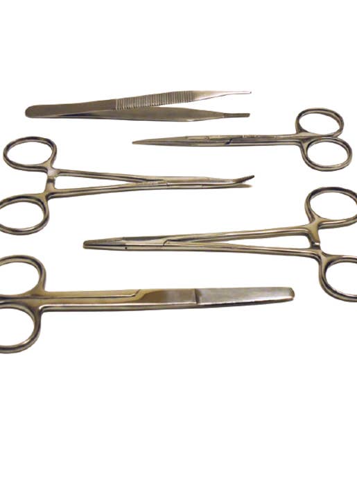 5pcs Kirurgisk Medical Student Sutur Set Kit rustfrit stål for engroshandel hos HASHIR PRODUCTS