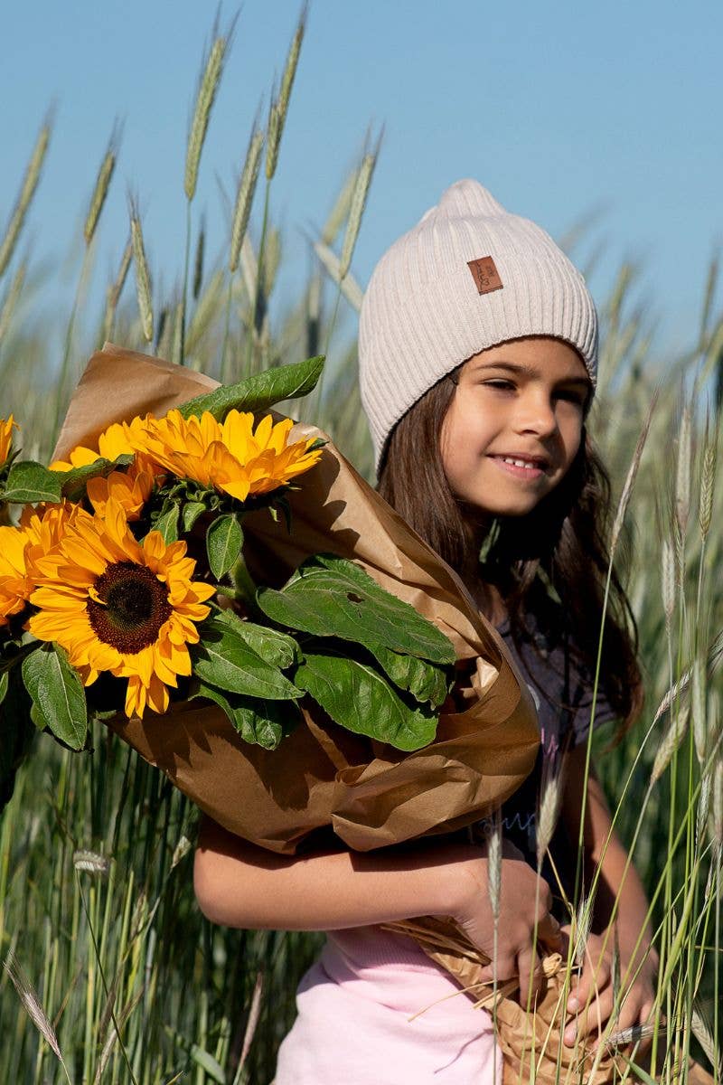 Ander - Wholesale Beanie - Kids - Summer beanie for a girl NICOLE 100% cotton Made in Poland6