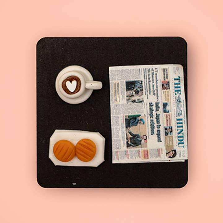 Zwende - Wholesale Magnet - Miniature Coffee Clay Fridge Magnet