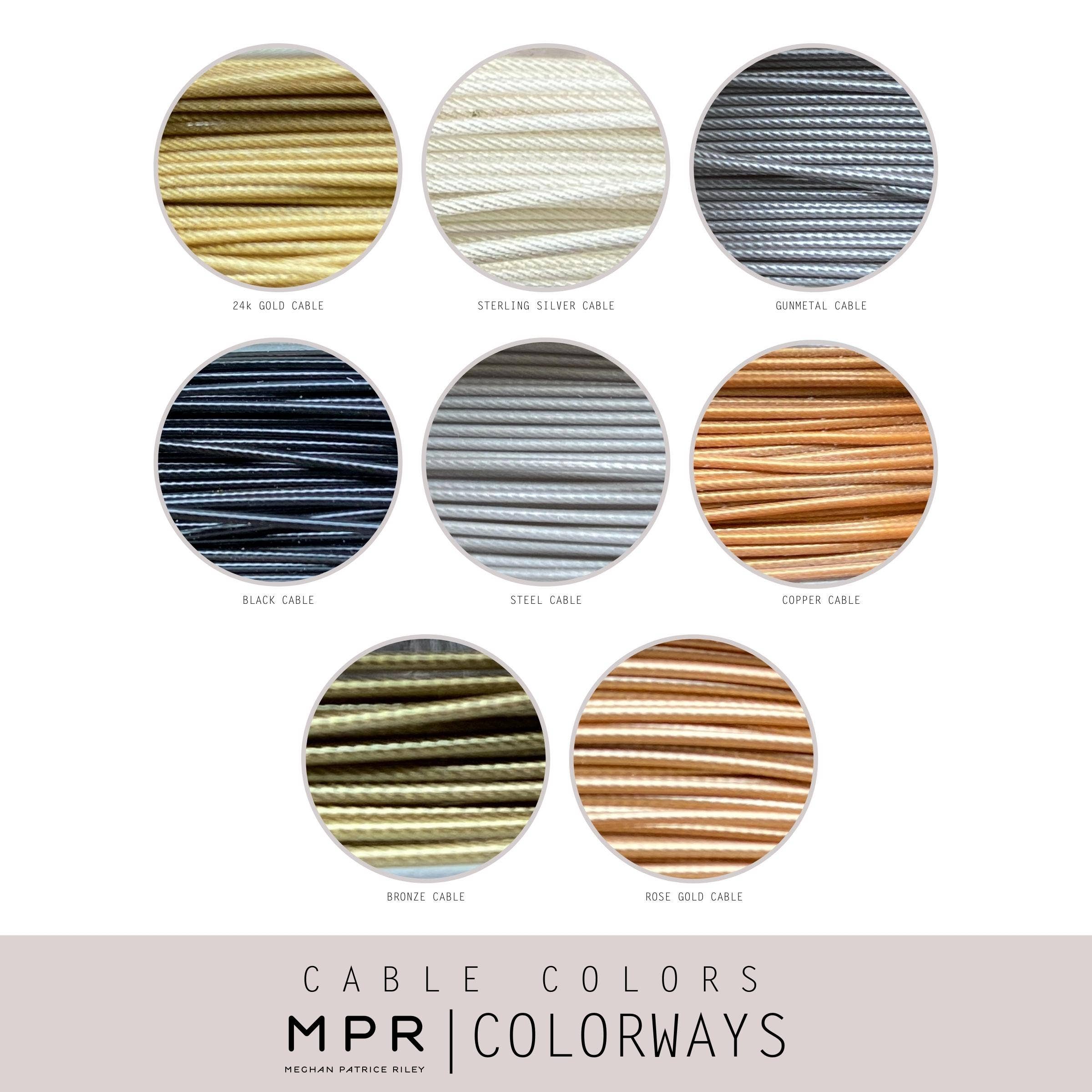 Meghan Patrice Riley – Colar de elos e correntes por atacado – Colar Flow de 18"19