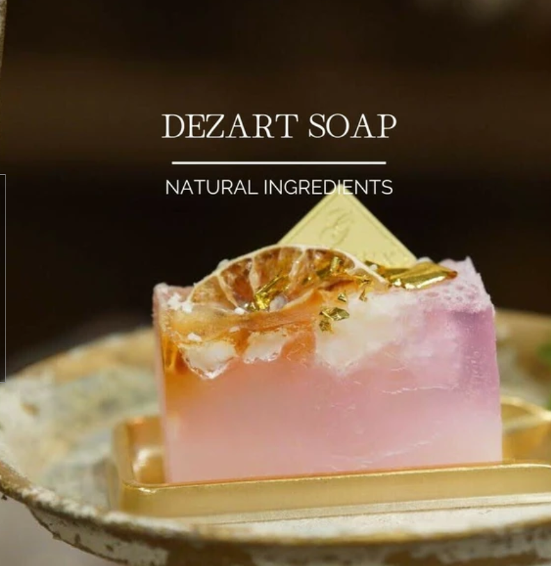 「FUNJI」In Japan – wholesale Bar Soap – Dessert Soap Airy Green – Handmade Japanese Soap5