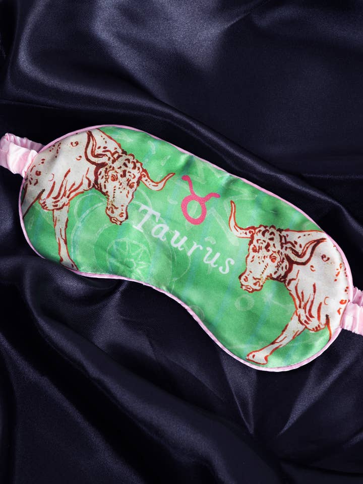 Augenmaske aus Seide/„Taurus“ für den Großhandel von Jessica Russell Flint