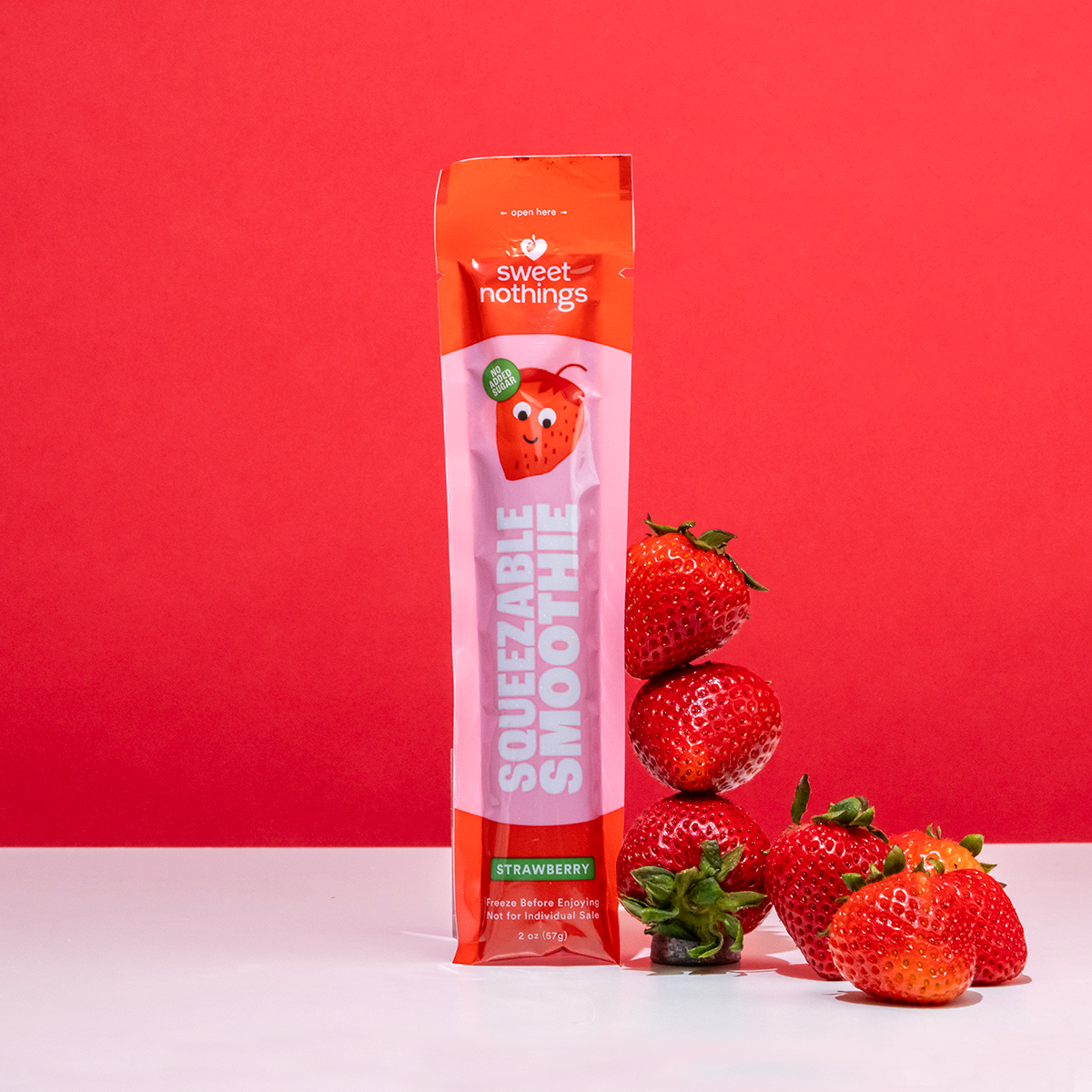 Sweet Nothings - Wholesale Fruit Snacks - Strawberry Beet Squeezable Smoothie Pops - Freeze At Home9