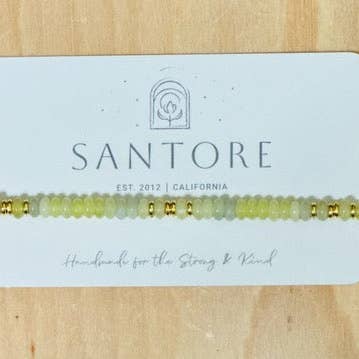 Santore Jewelry Company - Wholesale Beaded Bracelet - Linea Beaded Stretch Bracelet - Ships Carded19