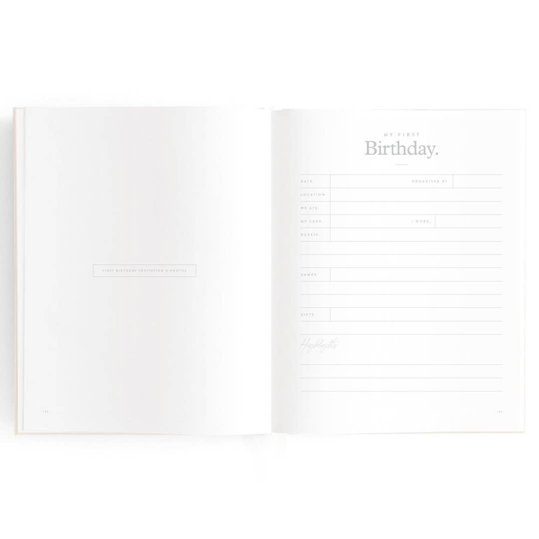 Fox & Fallow – Großhandel Erinnerungsbuch – Kind & Baby – Babybuch Buttermilk (geschlechtsneutral)22