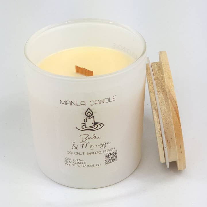 Buko & Mangga Candle | Coconut & Mango Candle for wholesale by Manila Candle