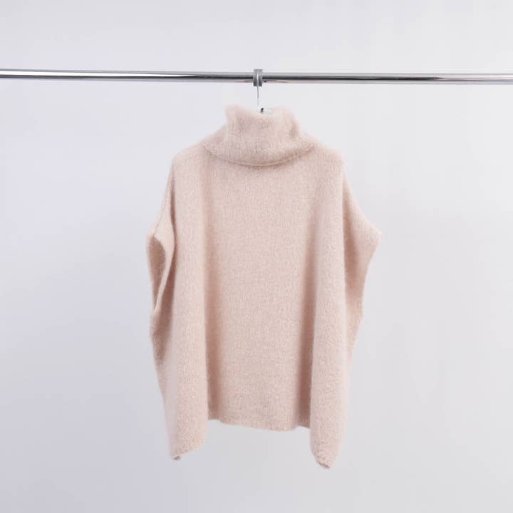 Cecile Wang - Wholesale Knit Sweater - Women's - MCL23100 mohair turtleneck sweater