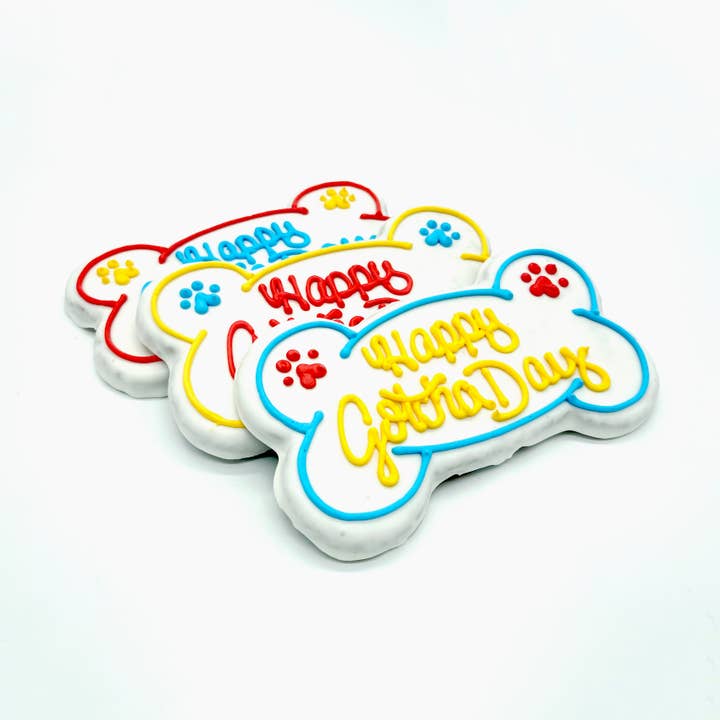 Furry Belly Bake Shop - Wholesale Pet Treats - Dog - Gotcha Bone Crunchy Oat Cookie