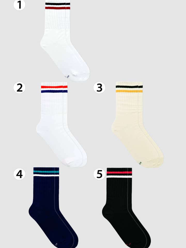 Chaussettes Crew Authentic pour hommes pour la vente par 7DAYSSOCKS