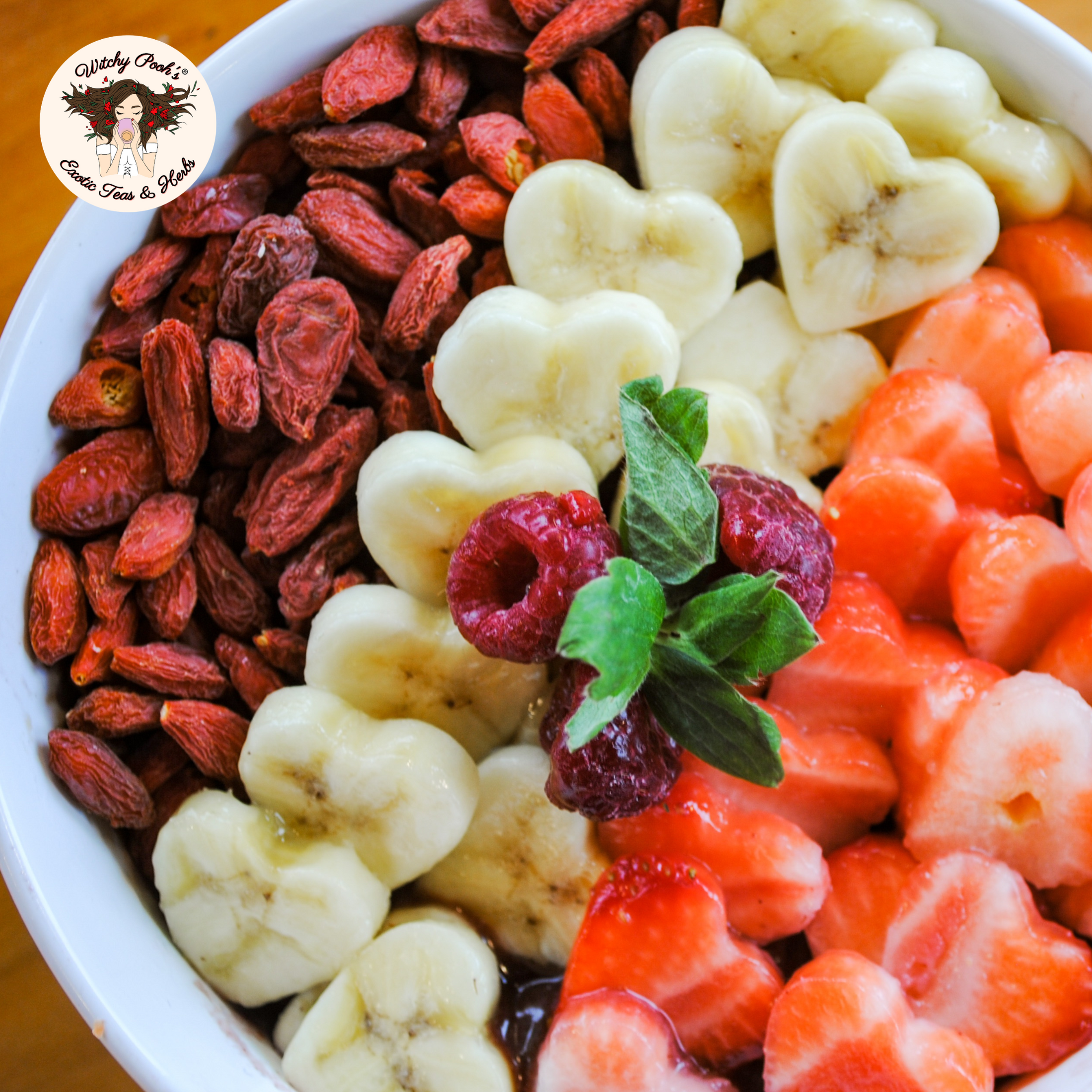 Witchy Pooh's Exotic Teas & Herbs - Wholesale Dried/Dehydrated Fruit - Witchy Pooh's Wolfberries, Goji Berries - Whole Soft & Chewy28