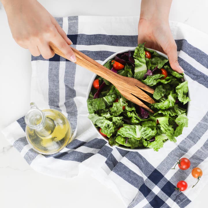 Krafts GmbH Olive Wood - Wholesale Kitchen Fork - Artisan Olive Wood Serving Fork - Free Custom Engraving4