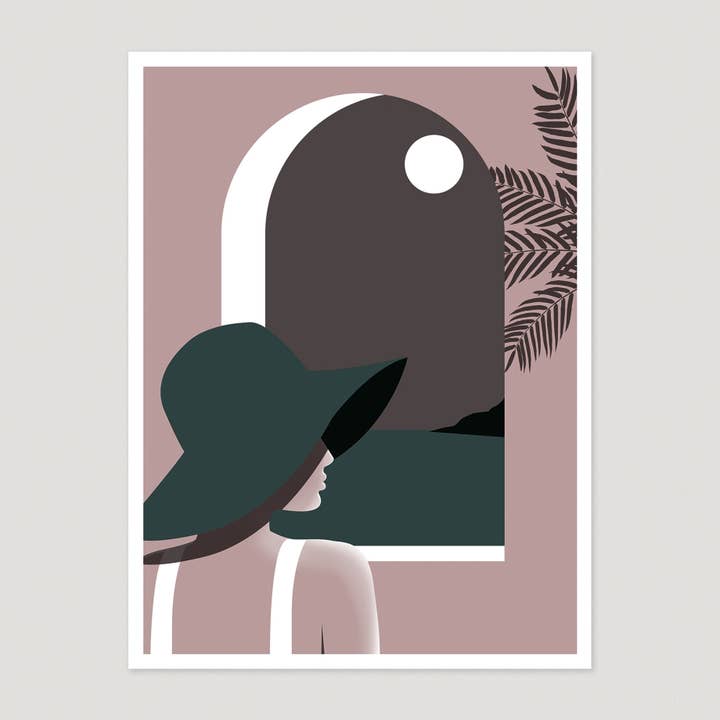 Vue des vacances Fine Art Print pour la vente par Keeler & Sidaway