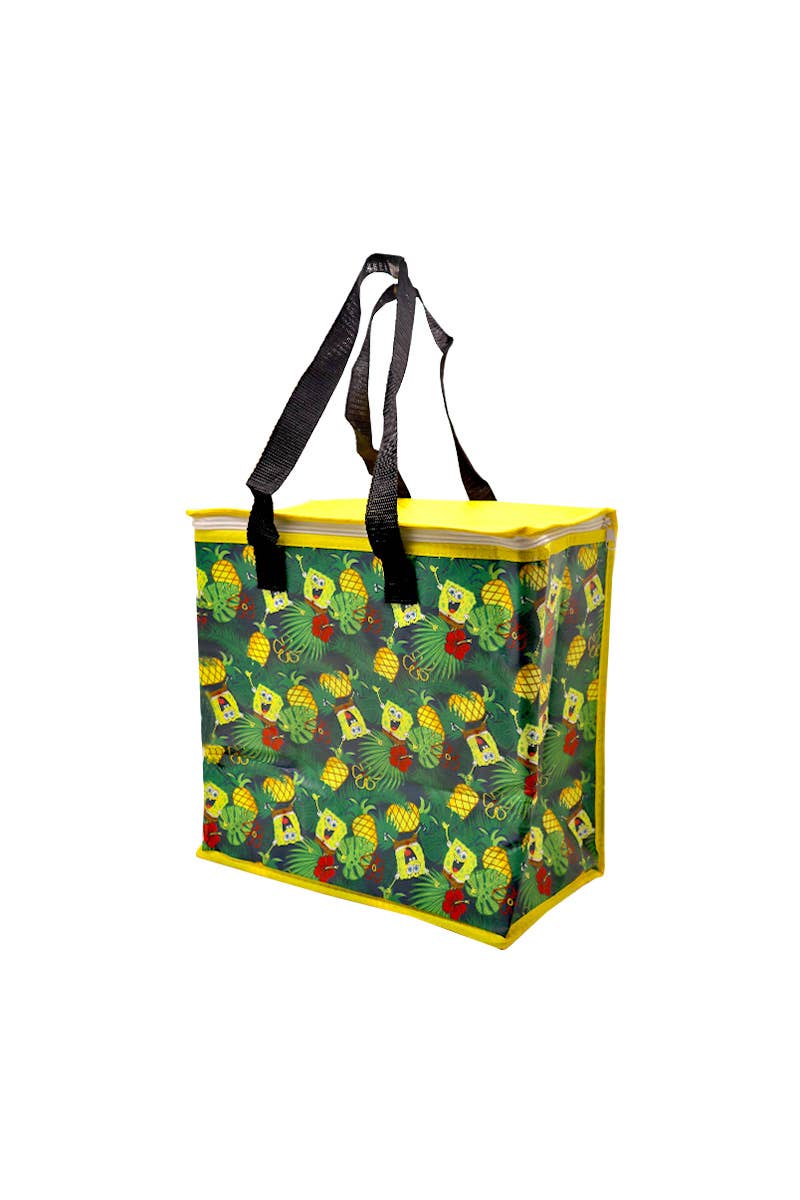 PINEAPPLE Beauty - Wholesale Cooler/cooler bag - UPD SBIV3L101 SpongeBob SquarePants Insulated Tote Bag - 12 2
