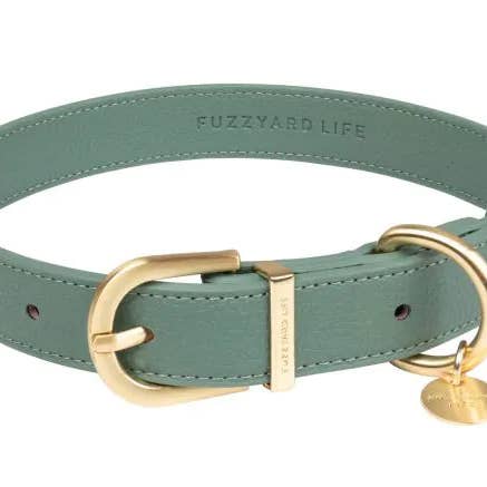 In Vogue Pets - Wholesale Pet Collar - Dog - Fuzzyard Life Atelier Dog Collar - Myrtle Green0