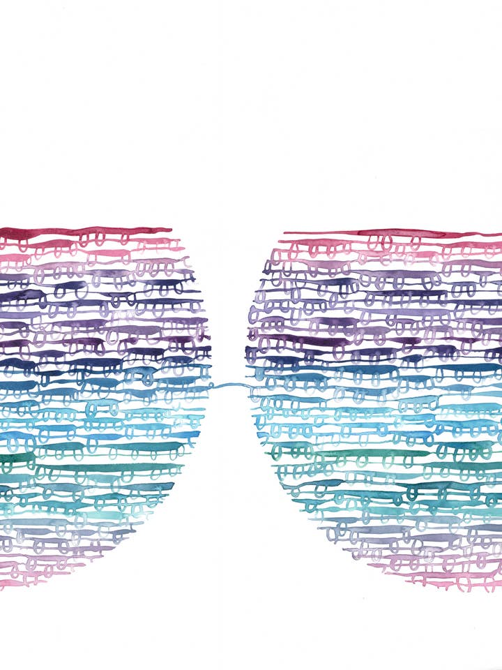 "Whole beautiful people" Fine Art Print for wholesale by Elephant Shoe Studio