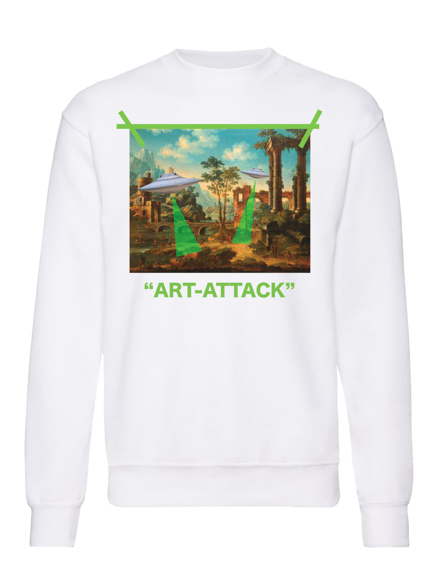 Openspace – wholesale Graphic sweatshirt – Unisex – ART-ATTACK SWEATSHIRT0
