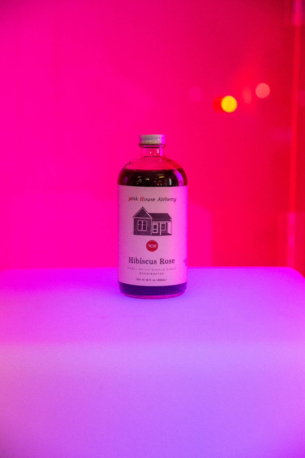 Pink House Alchemy – wholesale Cocktail mix/syrup – Hibiscus Rose Simple Syrup3