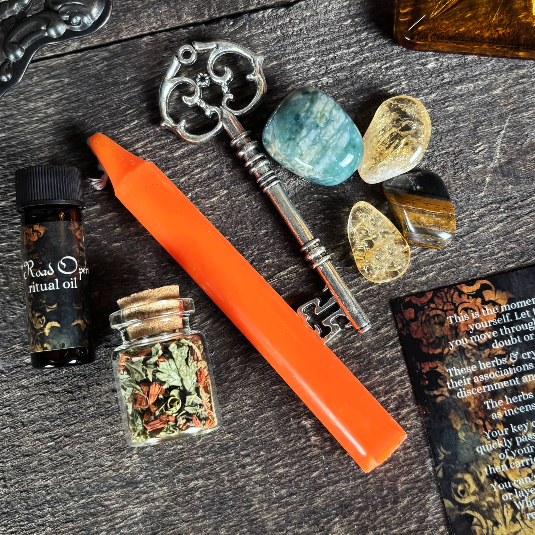 of Forest and Fae - Wholesale Meditation Supplies - Unlocked Spell Kit • Road Opener & Energy Shift• Witchcraft 4