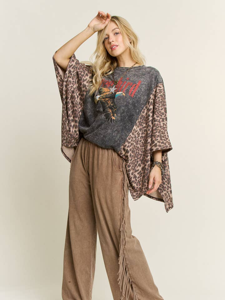 J.Her - Wholesale Pants - Women's - Mineral Washed Dancing Pants HP63511