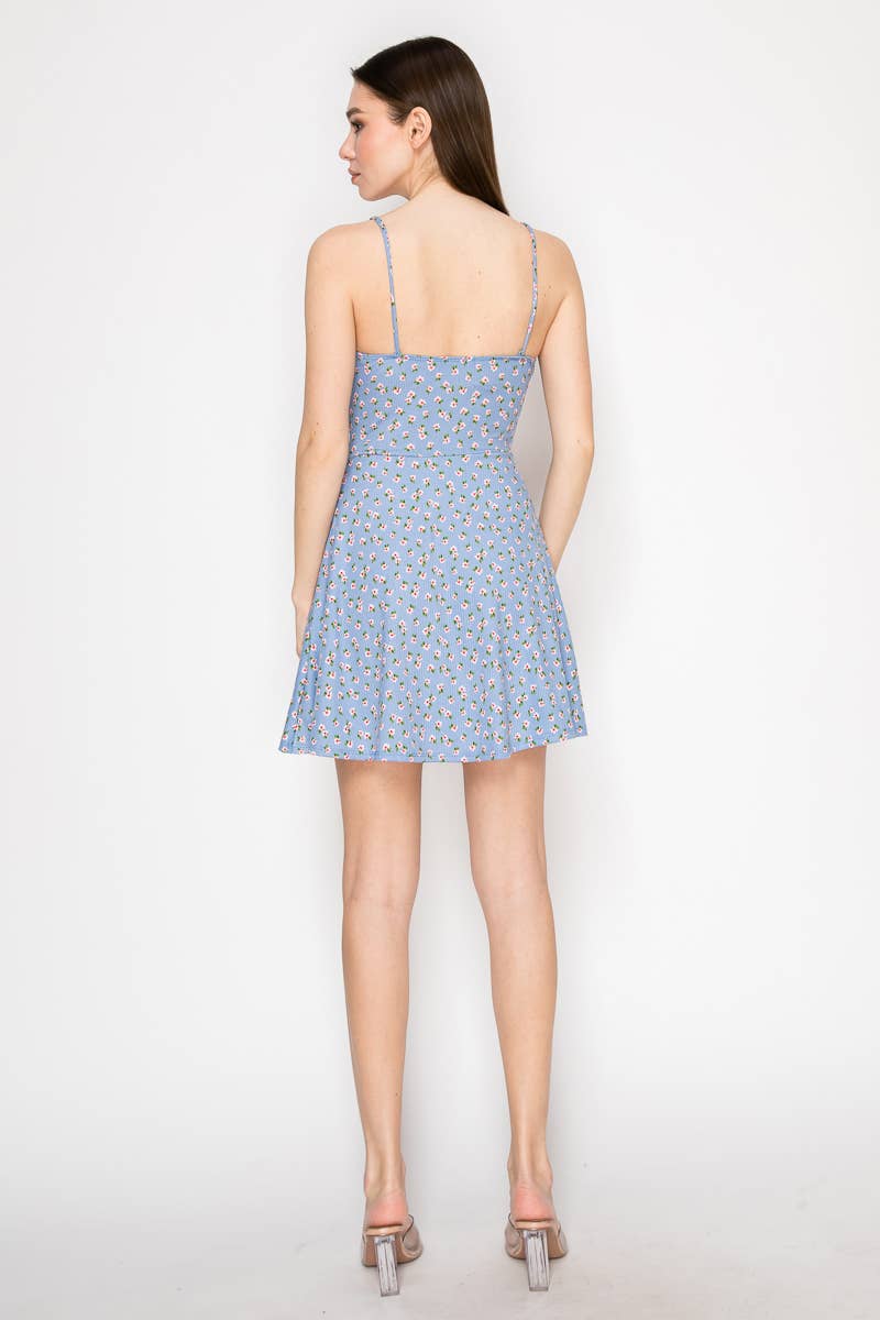 Kimcine – Vestido - Mulher por atacado – KD9815-COLEÇÃO DE FLORES PRIMAVERA&VERÃO(NATAL)3