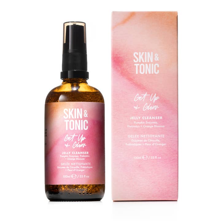 GET UP & GLOW JELLY CLEANSER 100ml for wholesale by Skin & Tonic