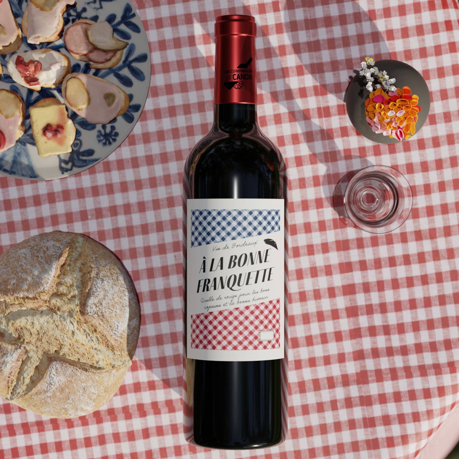 Les Compagnons du Canon - Vendita all'ingrosso Vino rosso - À La Bonne Franquette 2020 — Bordeaux2