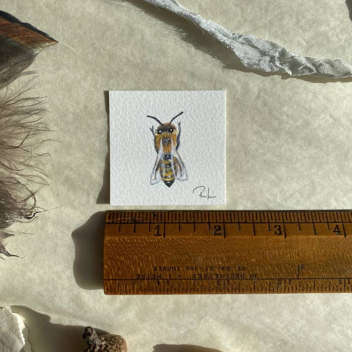 Rebekah Lowell Creative Studio - Wholesale Art Print - Honeybees Little Print7