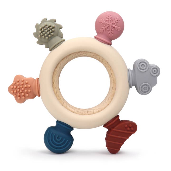 Tiny Textures Silicone Teether for wholesale by Elekidz