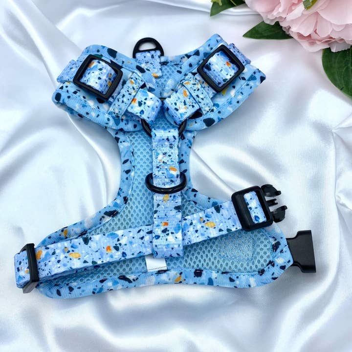 Pawsome Life - Wholesale Pet Harness - Dog - Dog Harness Terrazzo Adjustable Puppy Harness Small Dog No Pull1