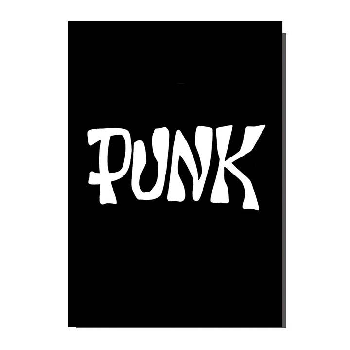Tarjeta de felicitación punk para venta al por mayor de Bite Your Granny