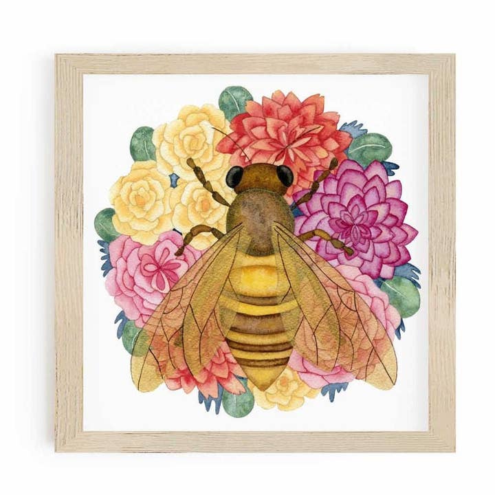 Bumblebee Painting For Honey Bee Decor for wholesale by Candace Fincher