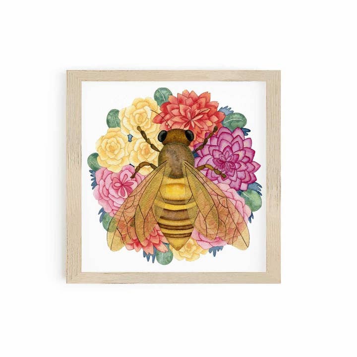 Bumblebee Painting For Honey Bee Decor for wholesale by Candace Fincher