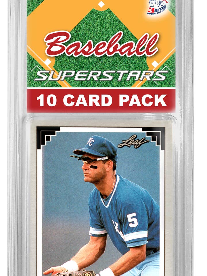 10-kort Kansas City Royals Superstars Kit för wholesale av 3bros And A Card Store
