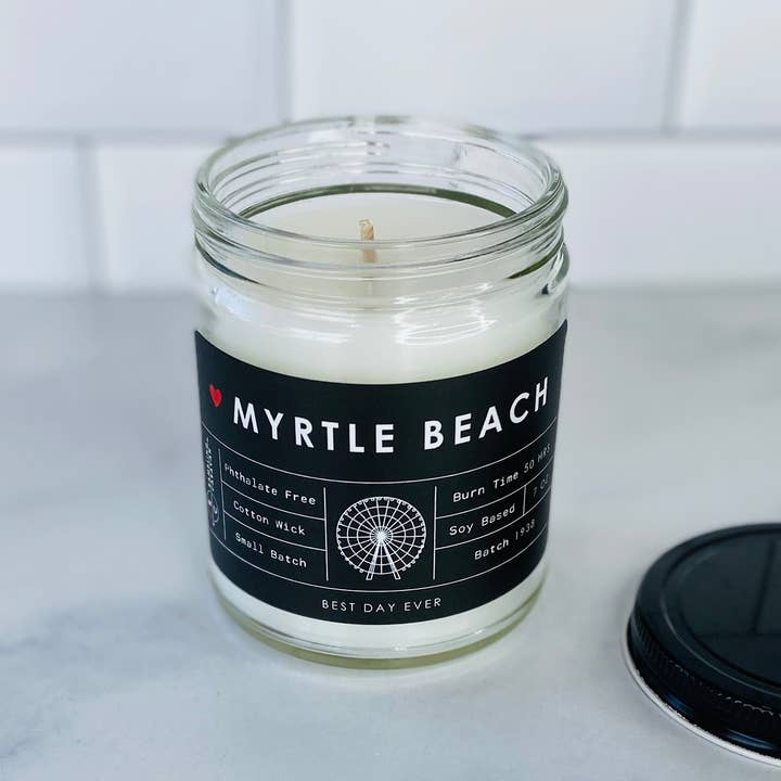 Rambling Caravan - Wholesale Jar/Filled Candle - Myrtle Beach, SC Candle1