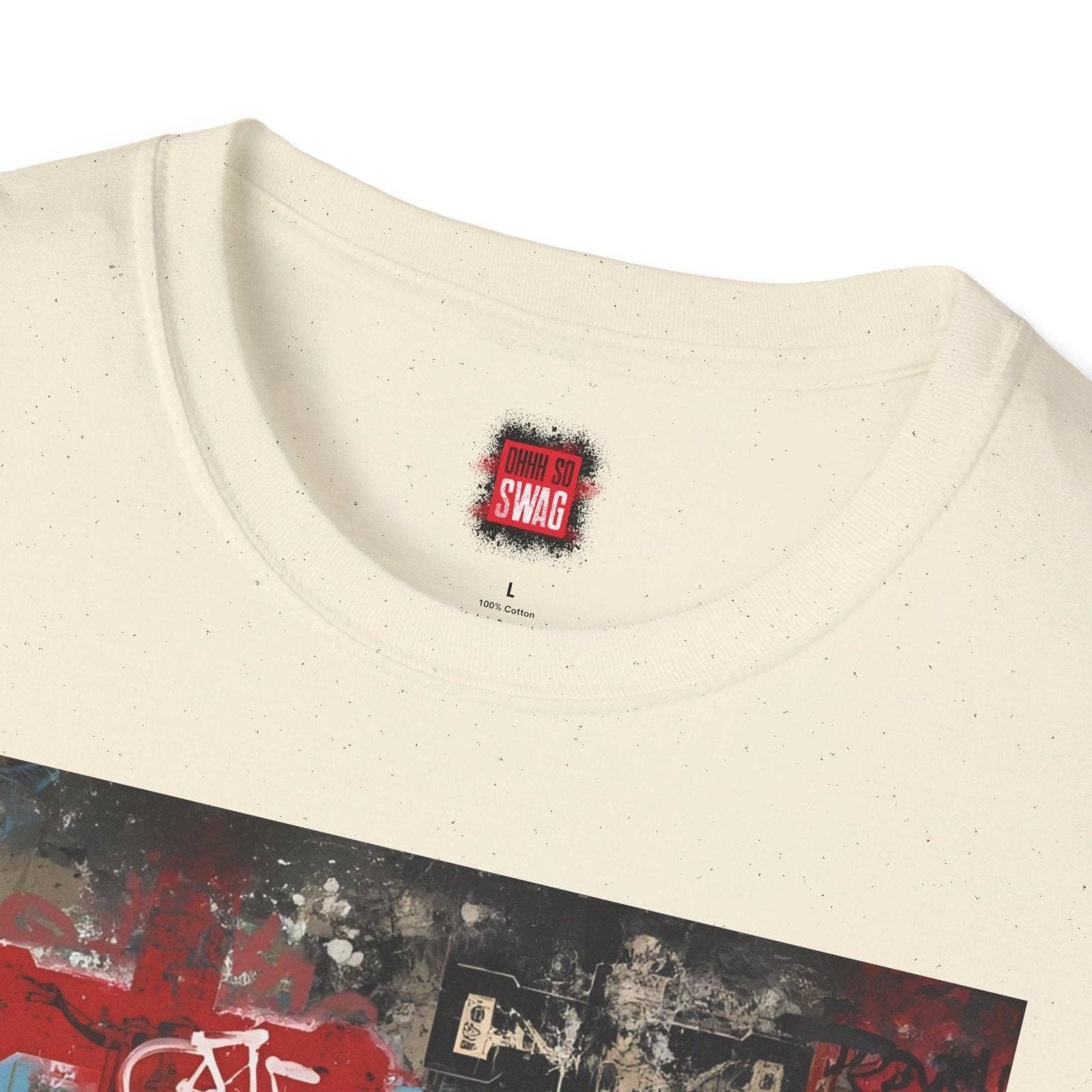 Ohhh So Swag - Wholesale Screen Printed T-Shirt - Unisex - Colour Faith-Inspired Graffiti Unisex Christian T-shirt | CA10