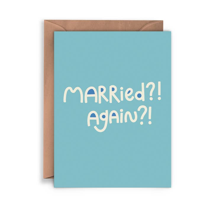 Sposato di nuovo?! per la vendita all'ingrosso da parte di Twentysome Design