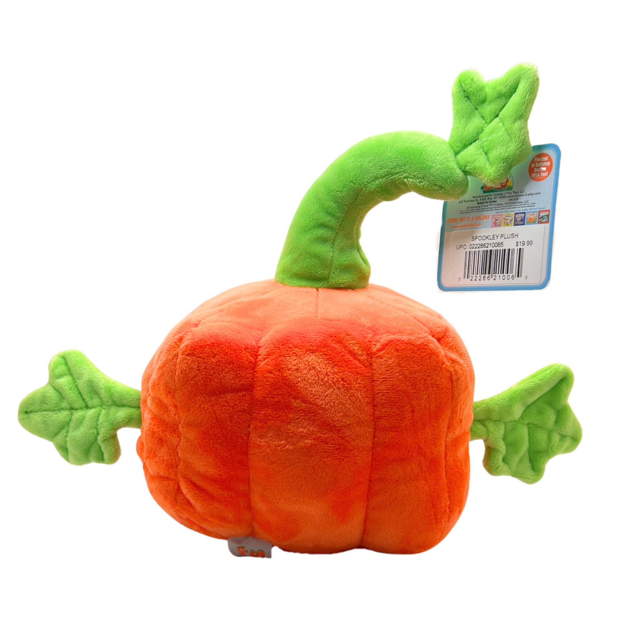 License 2 Play Toys - Wholesale Stuffed/Plush Toy - Kids & Baby - Spookley the Square Pumpkin™ 6 Inch Plush - Set of 122