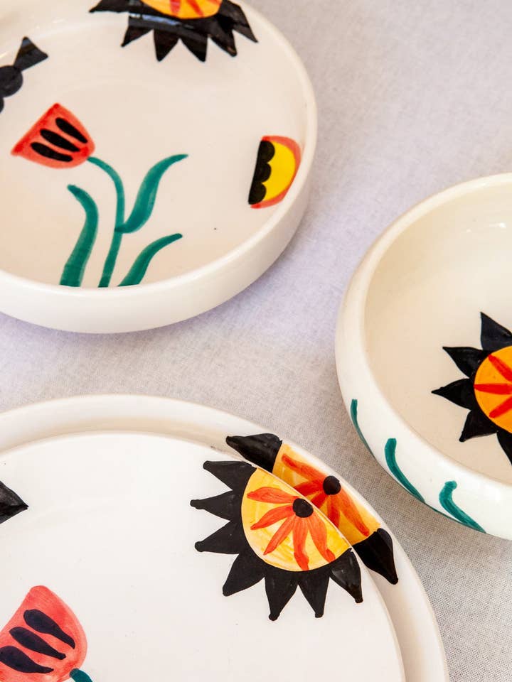 Djup tallrik med mönster för wholesale av Marobali