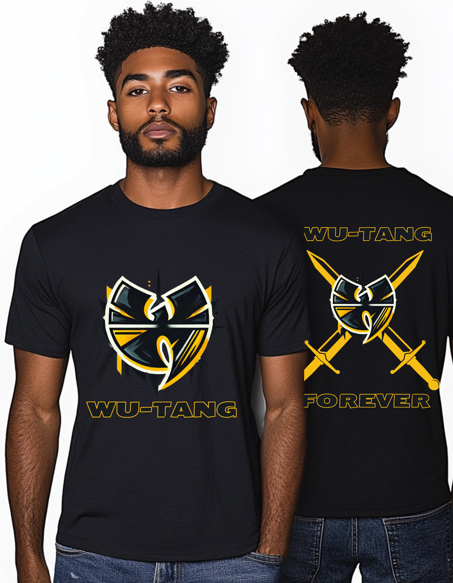 Melanin E-Commerce - Wholesale T-Shirt (Graphic) - Unisex - Hip Hop Wu-tang Forever T-Shirt0
