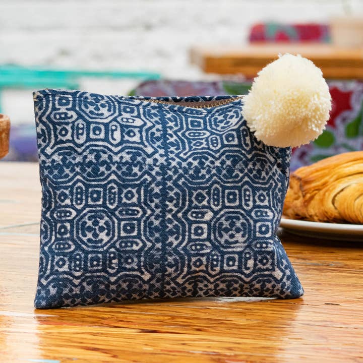 Lumily - Wholesale Clutch bag – women's - Oasis Hmong Batik Indigo Clutch - Thailand0