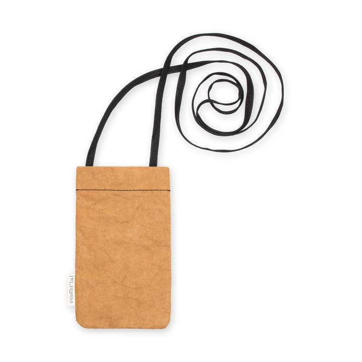 Mini sac porte-téléphone en fibre de cellulose pour la vente par Essent-ial