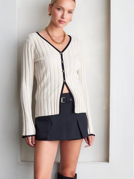 Top en maille côtelée pour la vente par ILLA ILLA